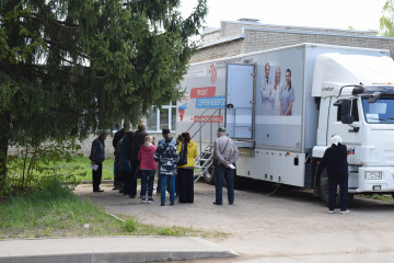 автопоезд «Здоровье Смоленщины» в Глинковском округе - фото - 1