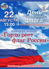 концерт-акция "Гордо реет флаг России" - фото - 1