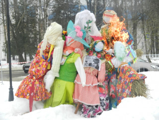 конкурс на лучшую масленичную куклу-чучело "Сударыня-Масленица" - фото - 1