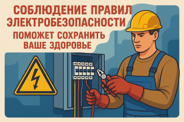 соблюдение правил электробезопасности поможет сохранить ваше здоровье - фото - 1