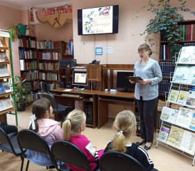 ‍встреча с синичками в библиотеке: первоклассники узнали о пернатых друзьях - фото - 1