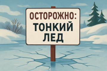 будьте осторожны: тонкий лед - фото - 1