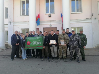 бойцы отряда «Гвардия» собрались на плановое совещание - фото - 1