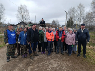 в Глинковском округе прошёл очередной субботник - фото - 1