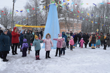 в Глинке встретили весну - фото - 1