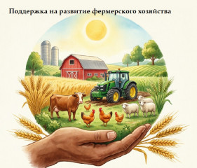 поддержка на развитие фермерского хозяйства (на основании постановления Правительства РФ от 14 июля 2012 г. N 717) - фото - 1